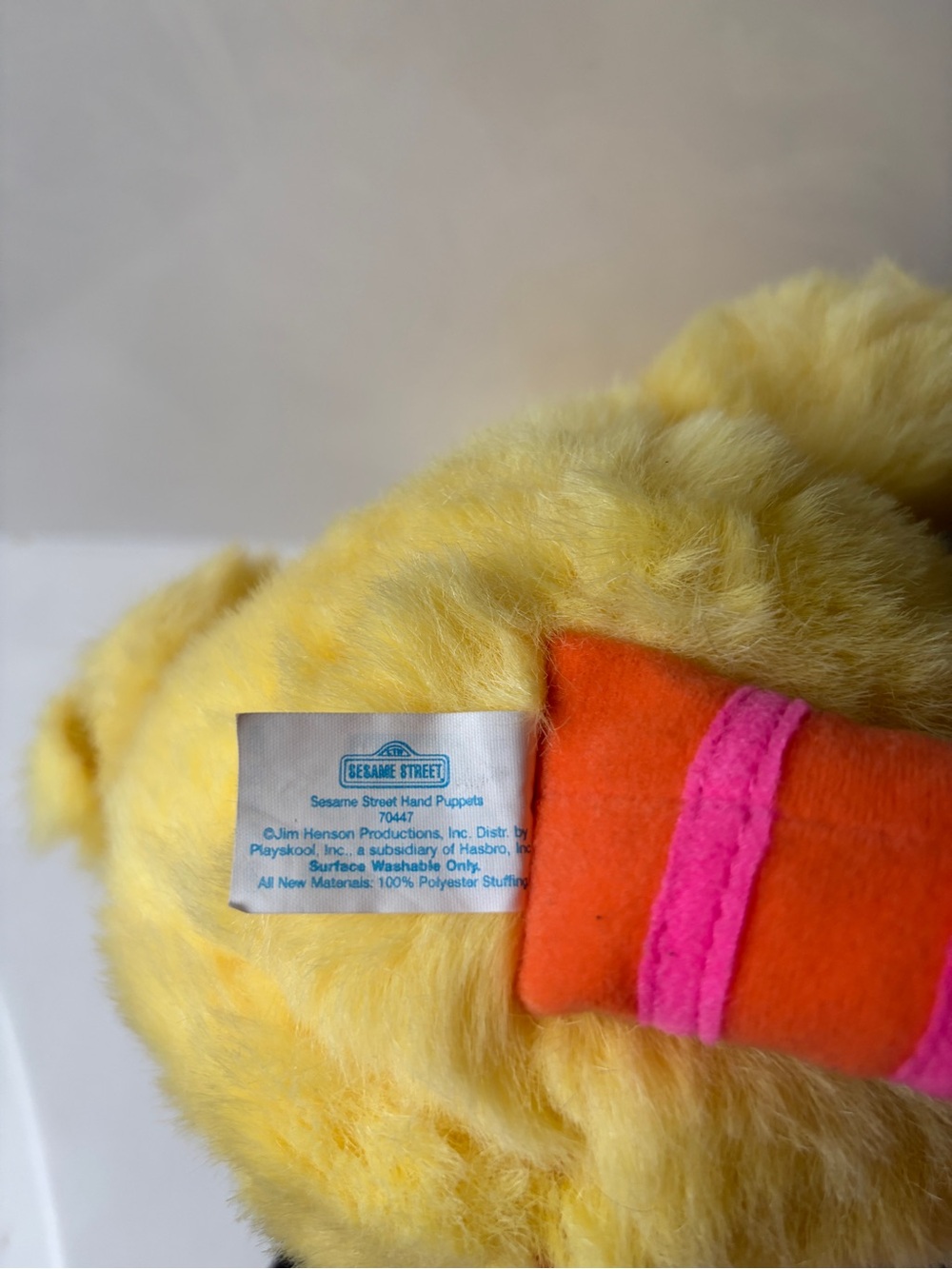 Vintage Playskool Sesame Street Big Bird Hand Puppet - Picture 5 of 6